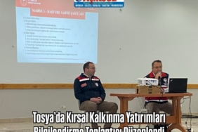 Tosya’da Kırsal Kalkınma Yatırımları Bilgilendirme Toplantısı Düzenlendi