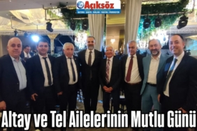 Altay ve Tel Ailelerinin Mutlu Günü