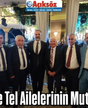 Altay ve Tel Ailelerinin Mutlu Günü