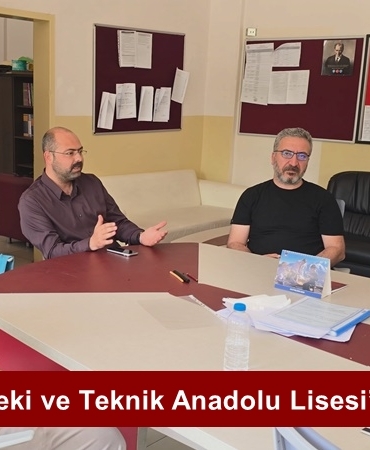 Başkan Kavaklıgil’den Tosya Hasan Rıza Paşa Mesleki ve Teknik Anadolu Lisesi’ne Ziyaret