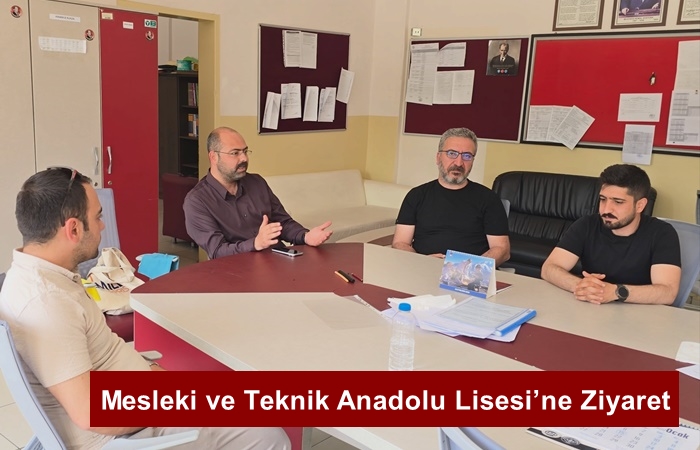 Başkan Kavaklıgil’den Tosya Hasan Rıza Paşa Mesleki ve Teknik Anadolu Lisesi’ne Ziyaret