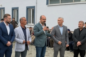 Başkan Volkan Kavaklıgil, Çepni Köyü’nde Kütüphane Açılışında