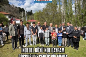 İNCEBEL KÖYÜ’NDE BAYRAM COŞKUSU VE ŞENLİK BİR ARADA