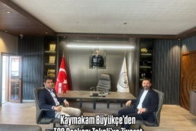 Kaymakam Büyükçe’den TSO Başkanı Tekeli’ye Ziyaret