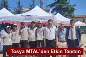 Mesleki Eğitim Şenliği’nde Tosya MTAL’den Etkin Tanıtım