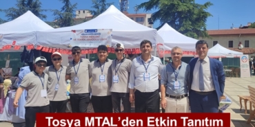 Mesleki Eğitim Şenliği’nde Tosya MTAL’den Etkin Tanıtım