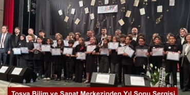 Tosya Bilim ve Sanat Merkezinden Yıl Sonu Sergisi