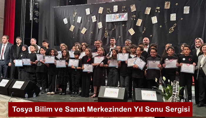Tosya Bilim ve Sanat Merkezinden Yıl Sonu Sergisi