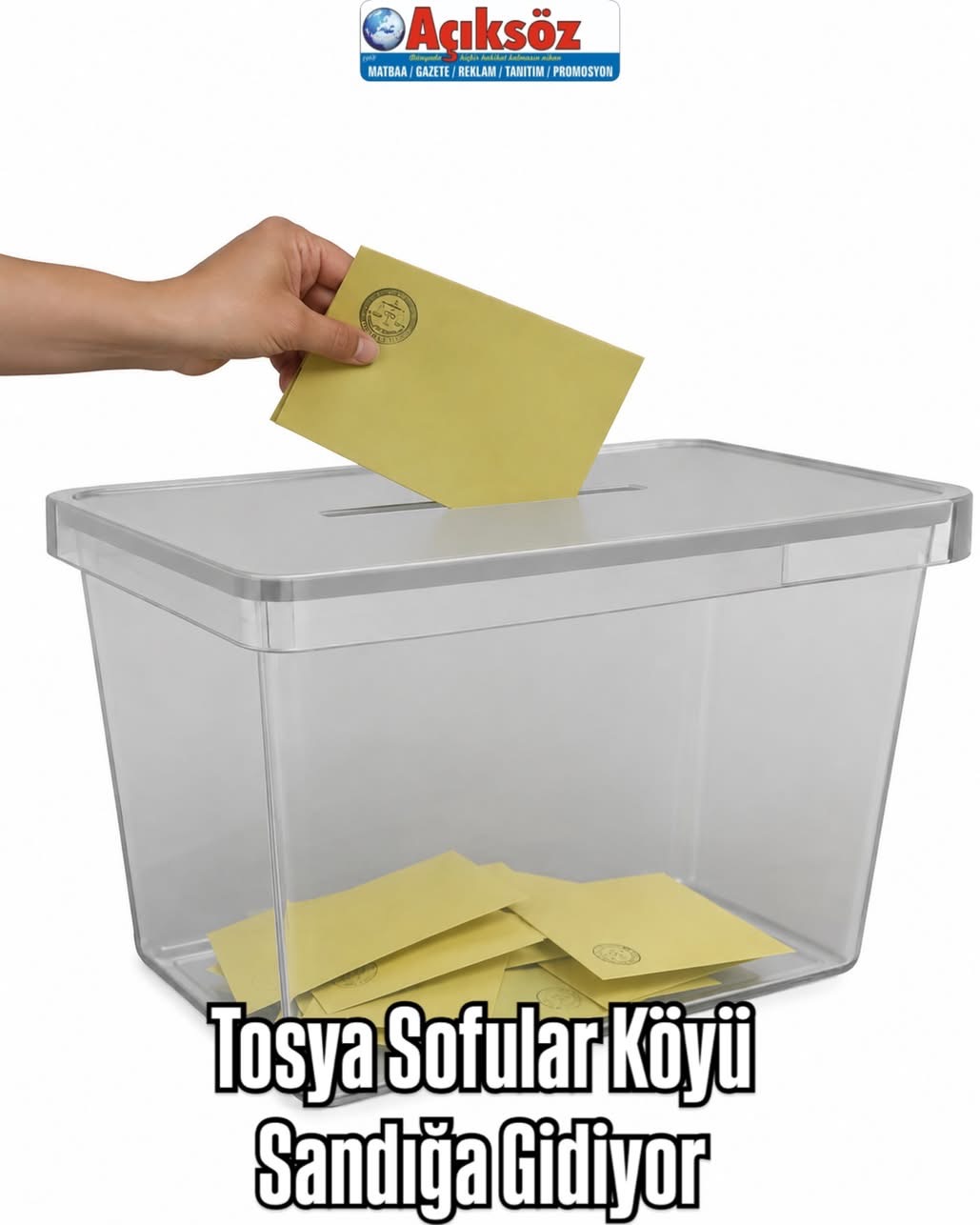 Tosya Sofular Köyü Sandığa Gidiyor