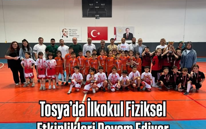 Tosya’da İlkokul Fiziksel Etkinlikleri Devam Ediyor