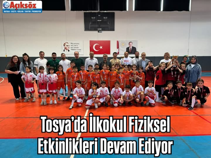 Tosya’da İlkokul Fiziksel Etkinlikleri Devam Ediyor
