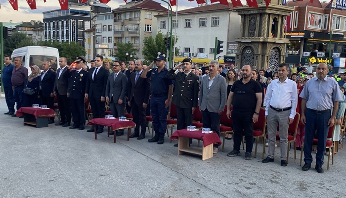 15 Temmuz Demokrasi ve Milli Birlik Günü Anma Programı Düzenlendi