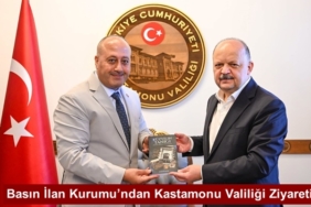 Basın İlan Kurumu’ndan Kastamonu Valiliği Ziyareti