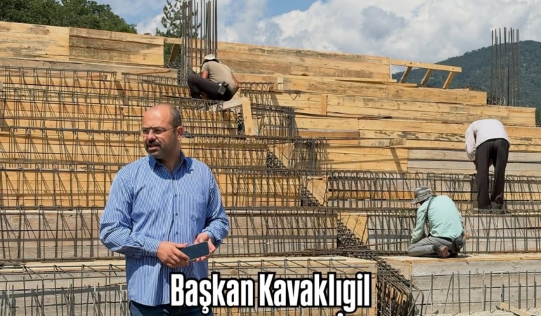 Başkan Kavaklıgil, Çalışmaları Yerinde İnceledi