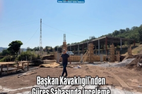 Başkan Kavaklıgil’nden Güreş Sahasında inceleme