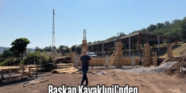 Başkan Kavaklıgil’nden Güreş Sahasında inceleme
