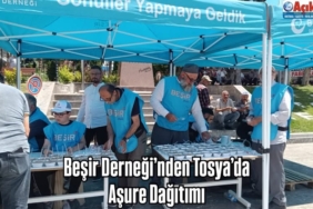 Beşir Derneği’nden Tosya’da Aşure Dağıtımı