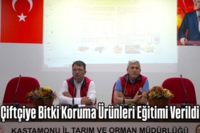 Çiftçiye Bitki Koruma Ürünleri Eğitimi Verildi