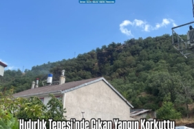 Hıdırlık Tepesi’nde Çıkan Yangın Korkuttu
