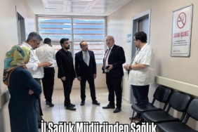 İl Sağlık Müdüründen Sağlık Kurumlarında İnceleme