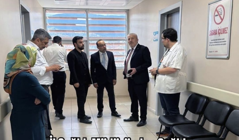 İl Sağlık Müdüründen Sağlık Kurumlarında İnceleme
