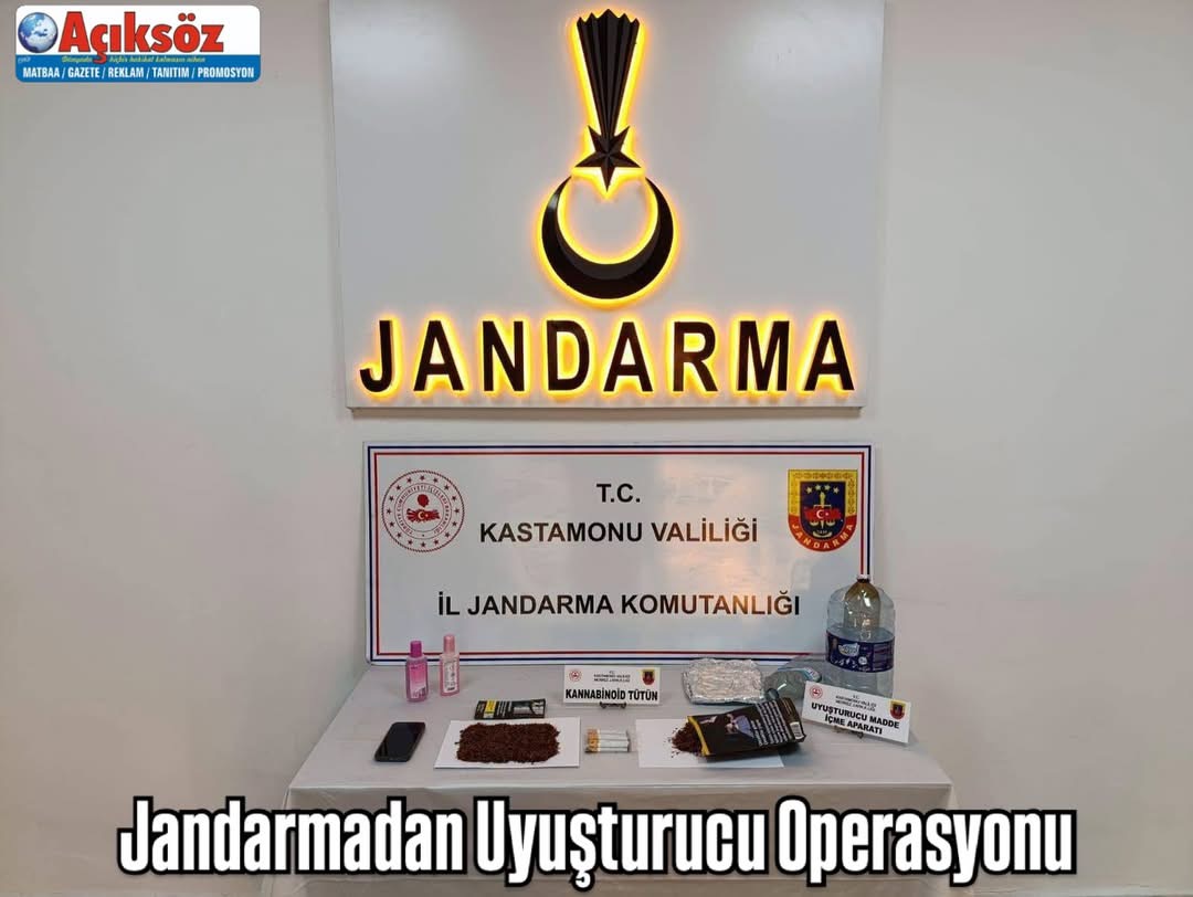 Jandarmadan Uyuşturucu Operasyonu