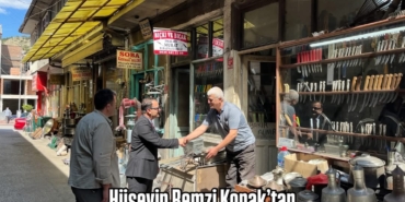 Kaymakam Hüseyin Remzi Konak’tan Bıçakçılar Arastası’na Ziyaret