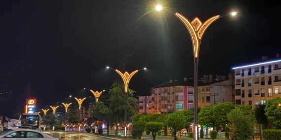 Özel Tasarım Aydınlatmalar Tosya’ya Yeni Bir Boyut Kazandırdı!