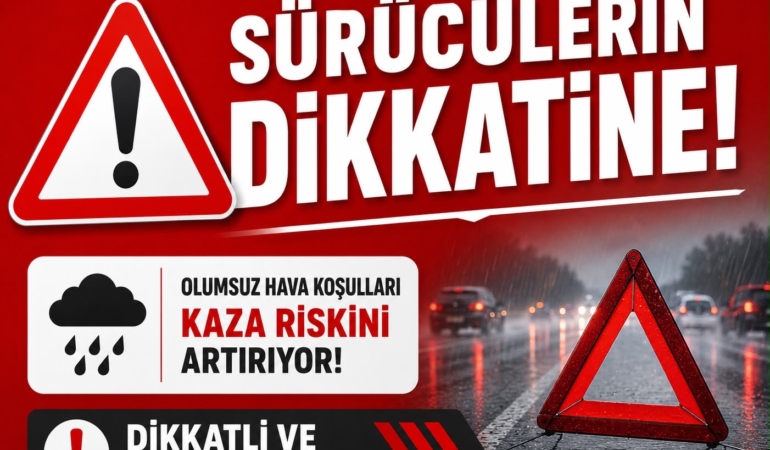 Sürücülerin Dikkatine: D-100 Karayolu’nda Olumsuz Hava Koşullarına Karşı Tedbirli Olun