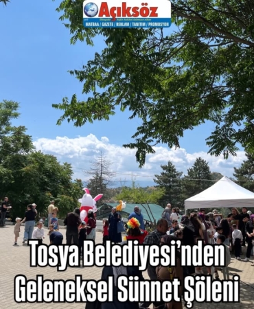 Tosya Belediyesi’nden Geleneksel Sünnet Şöleni