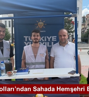 AK Parti Tosya Gençlik Kolları’ndan Sahada Hemşehri Buluşmaları