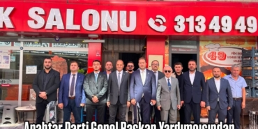 Anahtar Parti Genel Başkan Yardımcısından Tosya’ya Ziyaret