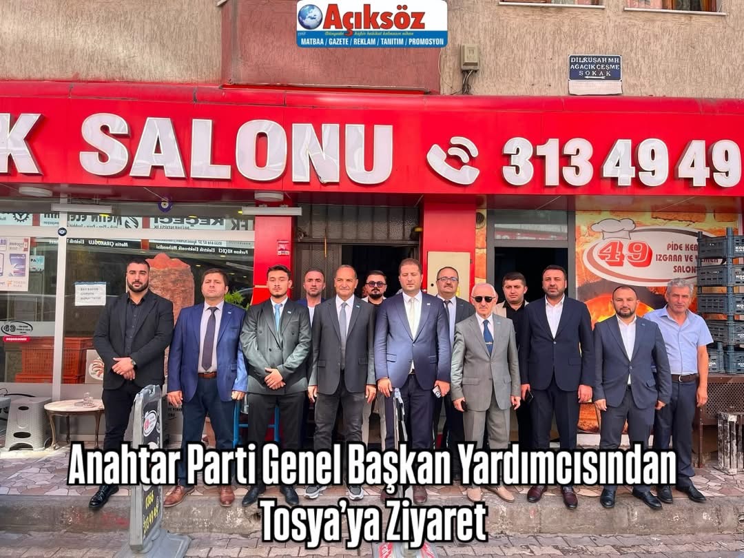Anahtar Parti Genel Başkan Yardımcısından Tosya’ya Ziyaret