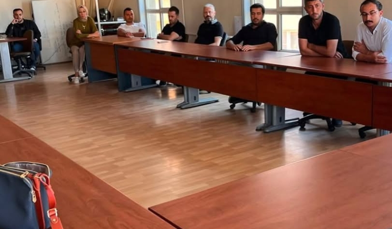 İlçe Sağlık Müdürlüğü’nden Belediye Personeline Bilgilendirme Eğitimi
