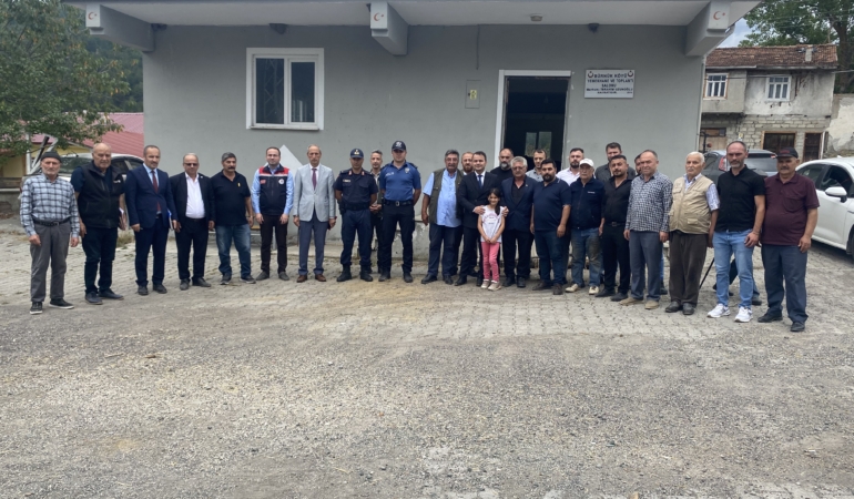 Kaymakam Hüseyin Remzi Konak’tan Bürnük Köyü’ne Ziyaret