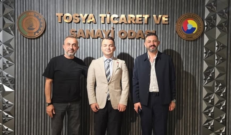 Kaymakam Hüseyin Remzi Konak’tan Tosya TSO’ya İadeyi Ziyaret