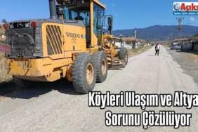 Köyleri Ulaşım ve Altyapı Sorunu Çözülüyor