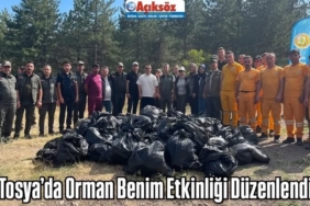 Tosya’da Orman Benim Etkinliği Düzenlendi