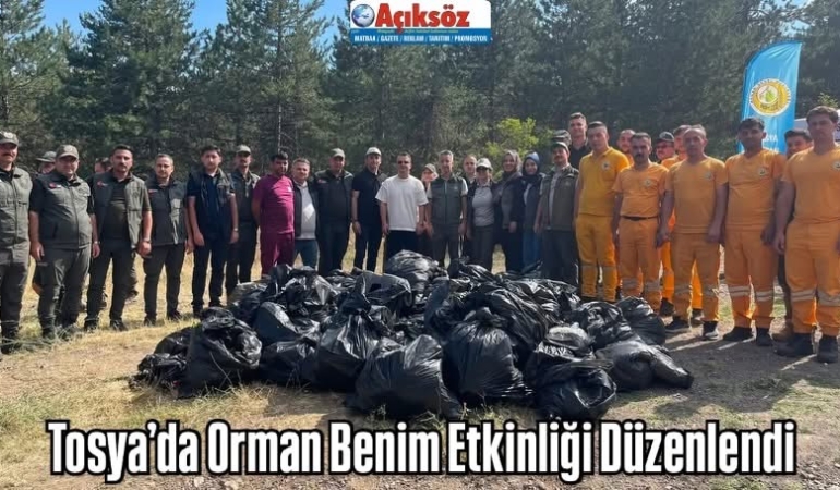 Tosya’da Orman Benim Etkinliği Düzenlendi