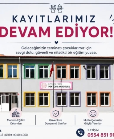 Tosya’da Yeni Eğitim Yuvası Hizmete Başlıyor