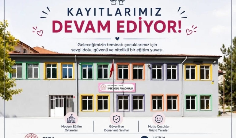 Tosya’da Yeni Eğitim Yuvası Hizmete Başlıyor