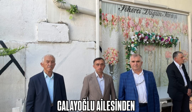CALAYOĞLU AİLESİNDEN MEVLİD-İ ŞERİF VE YEMEK PROGRAMI