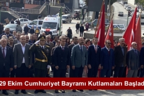 29 Ekim Cumhuriyet Bayramı Kutlamaları Başladı