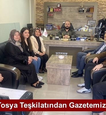 Ak Parti Tosya Teşkilatından Gazetemize Ziyaret