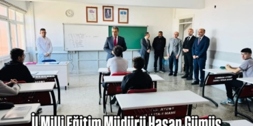 İl Milli Eğitim Müdürü Hasan Gümüş Öğrencilerle Bir Araya Geldi