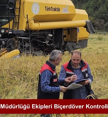 Tarım Orman Müdürlüğü Ekipleri Biçerdöver Kontrollerine Başladı