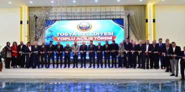 Tosya Belediyesi’nin vizyon projeleri törenle hizmete girdi
