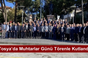 Tosya’da Muhtarlar Günü Törenle Kutlandı