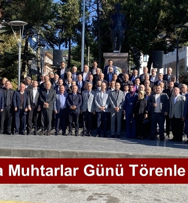 Tosya’da Muhtarlar Günü Törenle Kutlandı